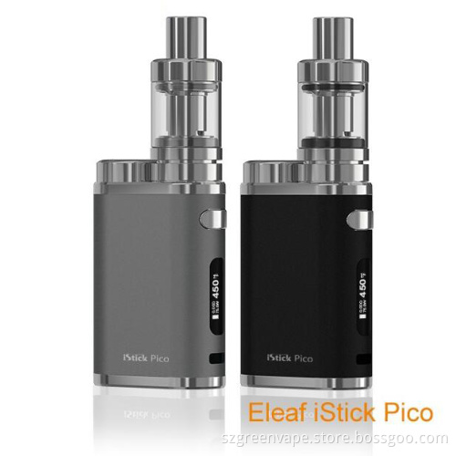 E-cigarette Eleaf iStick Pico Starter Kit /Istick Pico 75w TC Kit With 2.0ML Melo 3 Mini Atomizer